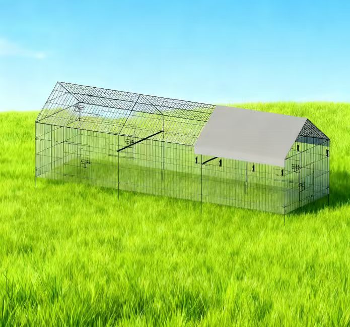 Poultry Farming Outdoor Metal Chicken Coop