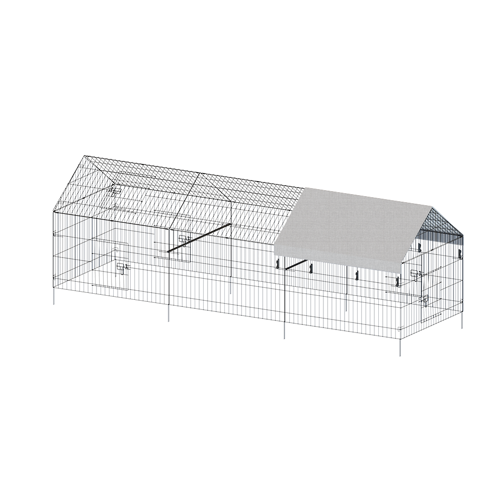 Poultry Farming Outdoor Metal Chicken Coop