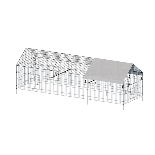 Poultry Farming Outdoor Metal Chicken Coop