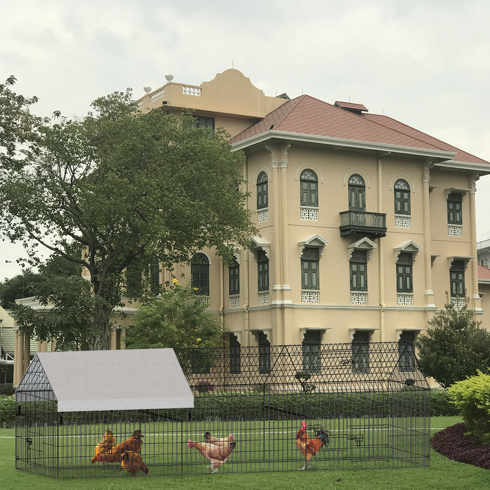 Poultry Farming Outdoor Metal Chicken Coop