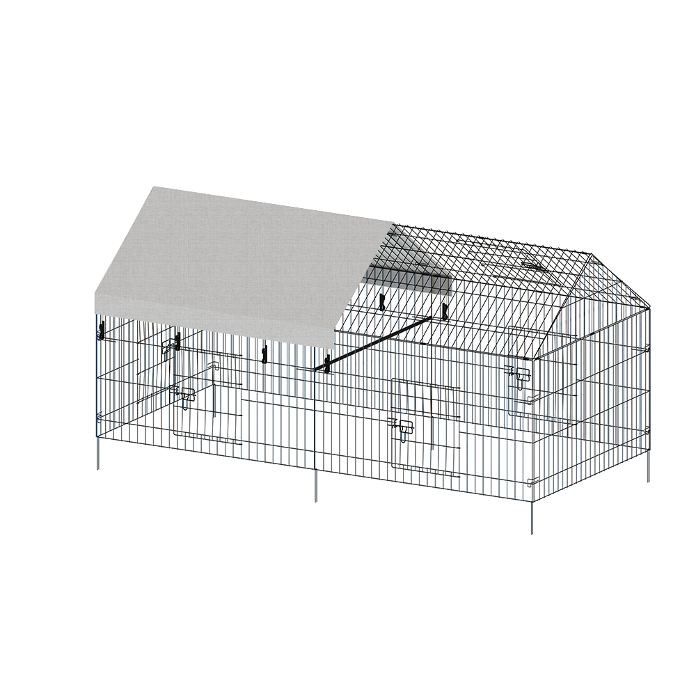Pointed Wire Chicken Coop For Poultry Breeding