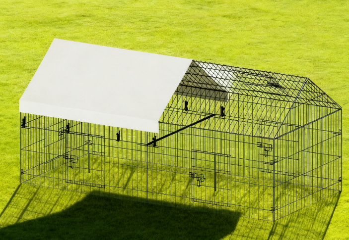 Poultry Farming Outdoor Metal Chicken Coop