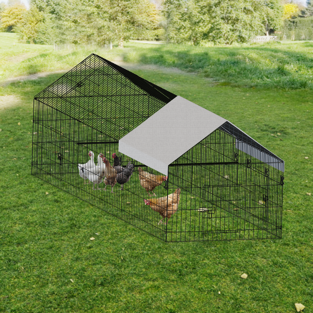 Poultry Farming Outdoor Metal Chicken Coop