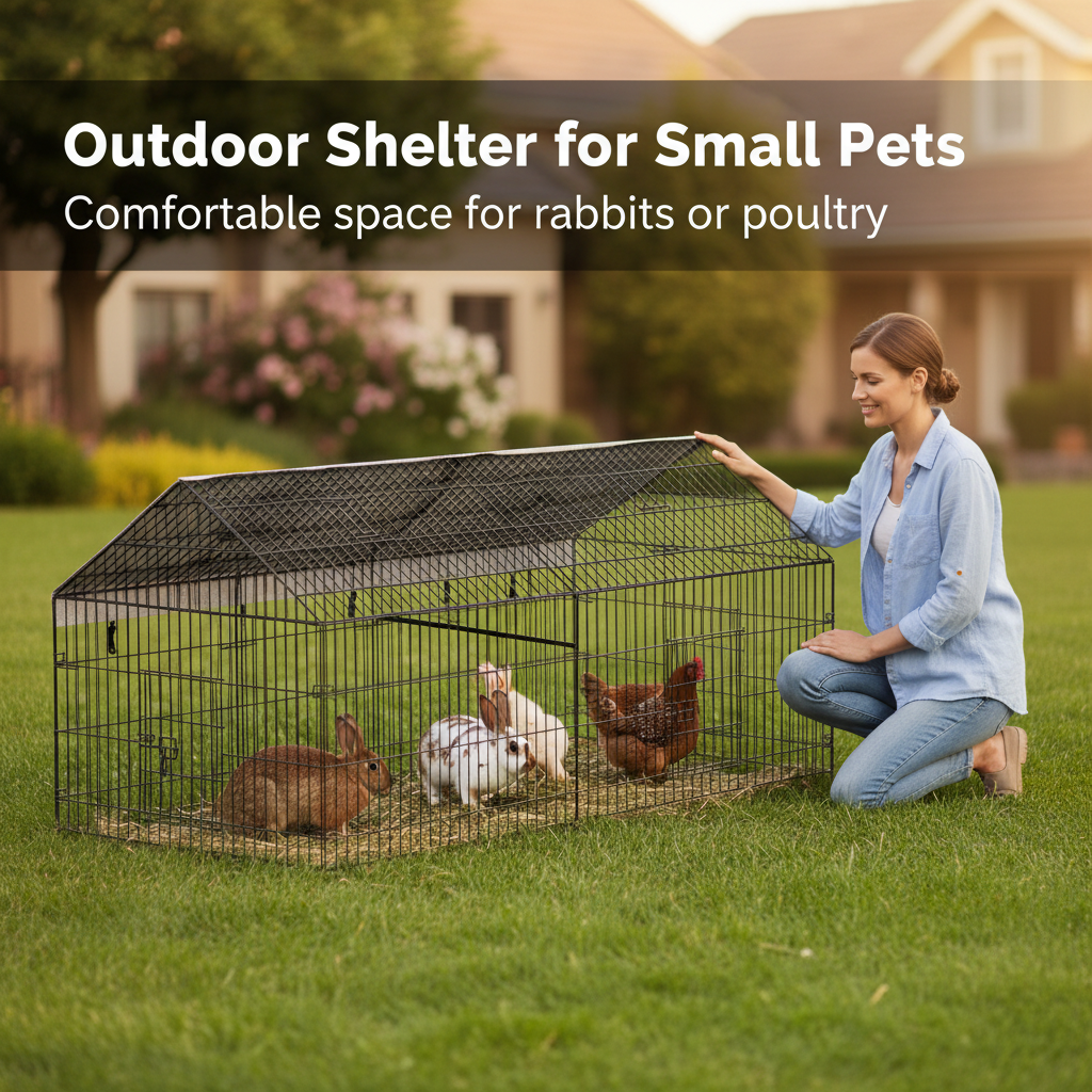 Pointed Wire Chicken Coop For Poultry Breeding